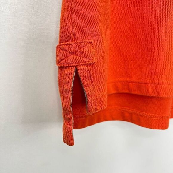 Duluth Trading Co. Polo Shirt Mens XL Orange Short Sleeve Outdoors Pocket Work - Picture 6 of 14